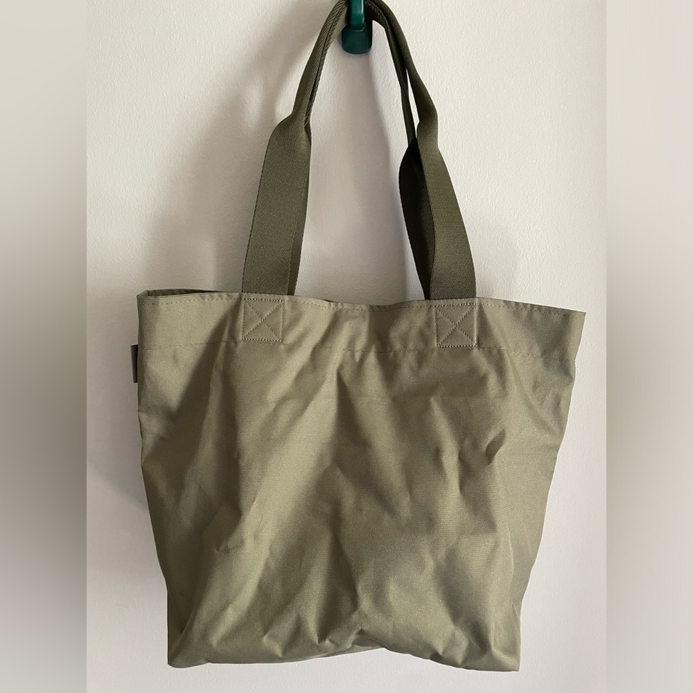 Olive Green Canvas Tote Bag - Women's Everyday Carry